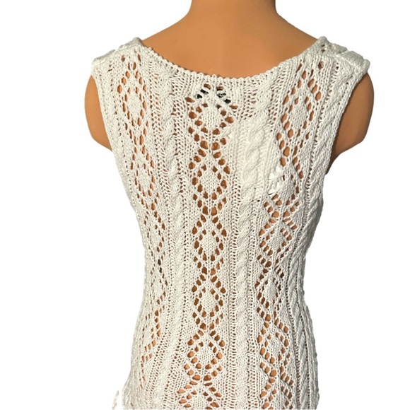 Emory Park Ruched Crochet Dress / Swim Cover Up - Picture 2 of 2